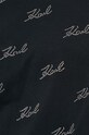 Bavlněné tričko Karl Lagerfeld 240W1704 černá