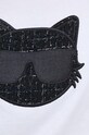 Karl Lagerfeld tricou din bumbac 240W1720 alb