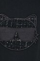 Хлопковая футболка Karl Lagerfeld 240W1720 чёрный