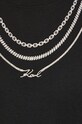 Karl Lagerfeld t-shirt bawełniany 240W1731 czarny