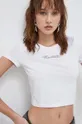 biały Rotate t-shirt