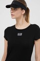 Tričko EA7 Emporio Armani černá 3DTT17.TJKUZ