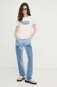 Levi's tricou din bumbac 17369.2432 bej SS24