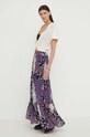 BA&SH tricou din bumbac DENALI 1E24DENA bej SS24