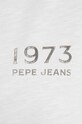 Pepe Jeans pamut póló PL505746 fehér