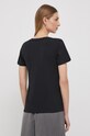Odzież Pepe Jeans t-shirt bawełniany KIM PL505747 czarny