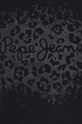 Pepe Jeans t-shirt bawełniany KIM PL505747 czarny