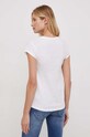 Odzież Pepe Jeans t-shirt bawełniany HAPPY PL505750 biały