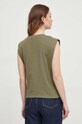 Îmbrăcăminte Pepe Jeans top din bumbac PL505766 verde