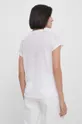 Λευκό μπλουζάκι Pepe Jeans LILIAN 100% Λινάρι
