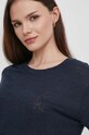 Льняна футболка Pepe Jeans LILIAN темно-синій PL505768