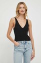Pepe Jeans top FALON negru PL702109