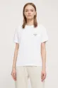 λευκό Βαμβακερό μπλουζάκι Herschel