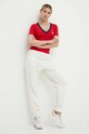 Футболка Fila Ludhiana FAW0749 красный SS24