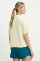 Одежда Хлопковая футболка Fila Linyi FAW0764 жёлтый