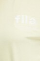 Fila t-shirt bawełniany Linyi FAW0764 żółty