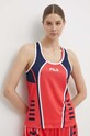 Топ для бега Fila Ruoms regular оранжевый FAW0716
