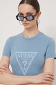 Футболка Guess Originals голубой W4RI99J1314