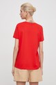 Oblečenie Bavlnené tričko Tommy Hilfiger WW0WW41674 červená