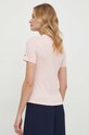Bavlnené tričko Tommy Hilfiger WW0WW41761 ružová SS24