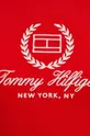 piros Tommy Hilfiger pamut póló