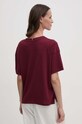 Odzież Tommy Hilfiger t-shirt WW0WW41097 bordowy