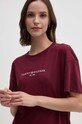 Tommy Hilfiger t-shirt bordowy WW0WW41097