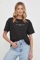 Odzież Tommy Hilfiger t-shirt WW0WW41097 czarny