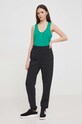 Top Tommy Hilfiger WW0WW41127 zelena SS24