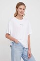 Μπλουζάκι Tommy Hilfiger WW0WW41502 λευκό SS24