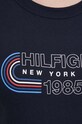 Tommy Hilfiger tricou din bumbac WW0WW41203 bleumarin