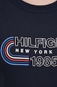 Tommy Hilfiger tricou din bumbac WW0WW41203 bleumarin