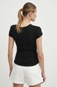 Tričko Tommy Hilfiger WW0WW41776 černá SS24