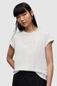Abbigliamento AllSaints t-shirt in cotone Anna WM208Z bianco