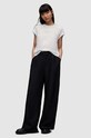 AllSaints t-shirt in cotone Anna WM208Z bianco