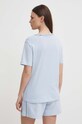 Одяг Бавовняна футболка Tommy Hilfiger WW0WW41575 блакитний