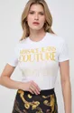 biały Versace Jeans Couture t-shirt