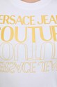 Μπλουζάκι Versace Jeans Couture 76HAHC00 λευκό