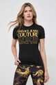 Versace Jeans Couture tricou print negru 76HAHC00