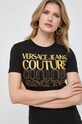 Versace Jeans Couture t-shirt nero 76HAHC00