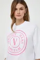 biela Bavlnené tričko Versace Jeans Couture