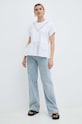 Twinset t-shirt in cotone 241TT2262 bianco SS24