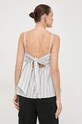 Oblečení Bavlněný top Twinset 241TF2023 béžová