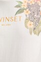 Twinset tricou din bumbac 241TT2250 bej