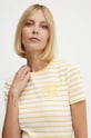 Lauren Ralph Lauren t-shirt sárga 200945775