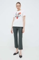 Weekend Max Mara t-shirt in cotone bianco