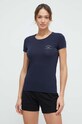 Tričko Emporio Armani Underwear nášivka námořnická modř 163139.4R223