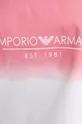biela Bavlnené elegantné tričko Emporio Armani Underwear