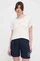 beżowy Emporio Armani Underwear t-shirt plażowy Damski