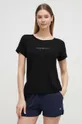 чорний Пляжна футболка Emporio Armani Underwear Жіночий